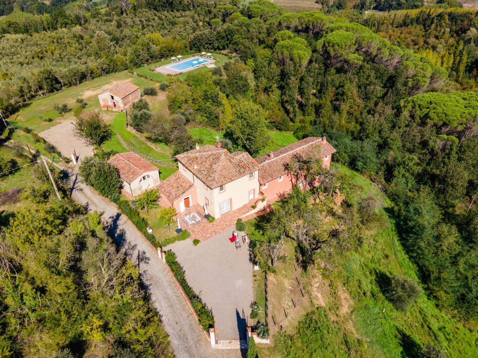 Gorgeous Villa Peccioli, With Private Pool, Ac, Wifi Legoli Екстер'єр фото